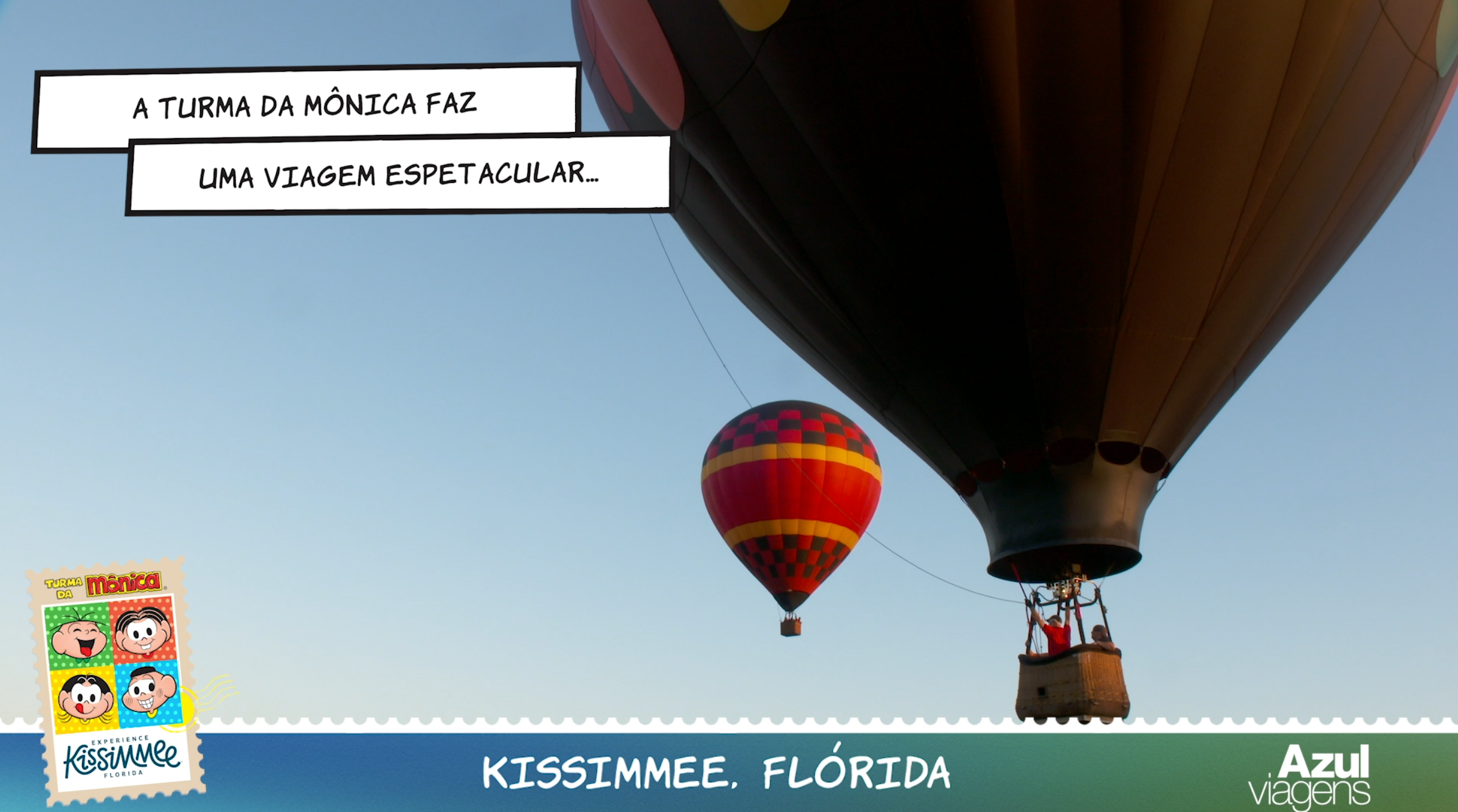 Still frame from Experience Kissimmee Hot Air Balloon spot