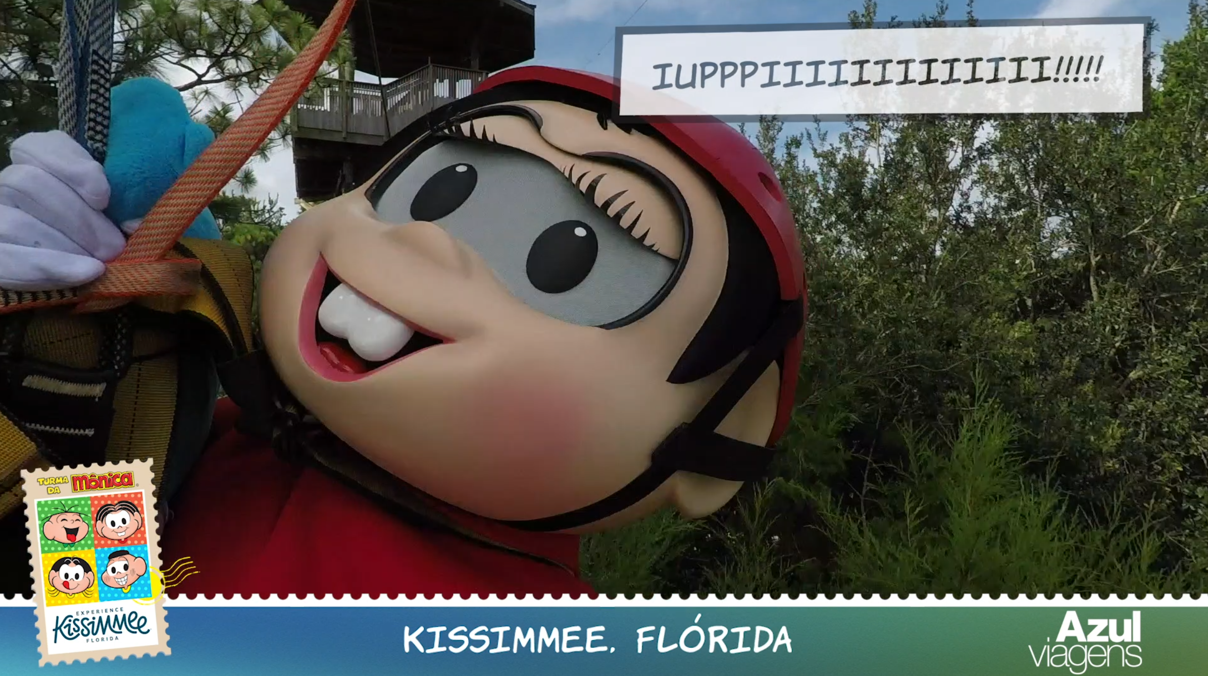 Still frame from Experience Kissimmee Zip Line Gator spot